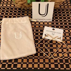 NWT- Uncommon James Gold Earrings